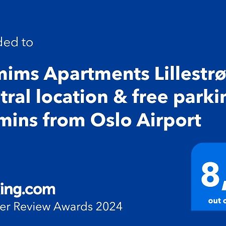 Demims Apartments Lillestrom - Central Location & Parking Exterior foto