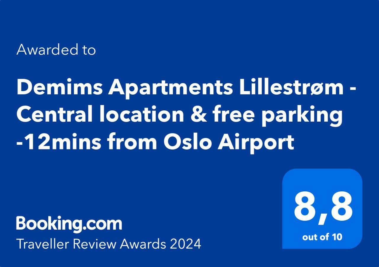 Demims Apartments Lillestrom - Central Location & Parking Exterior foto